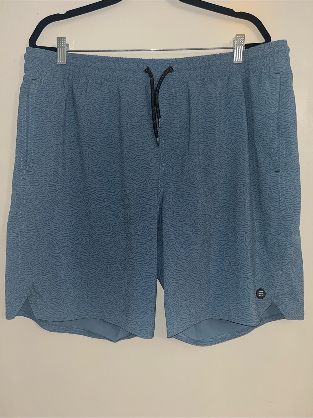 Men's Free Fly Tidal Flow Print Stormy Sea Reverb Shorts